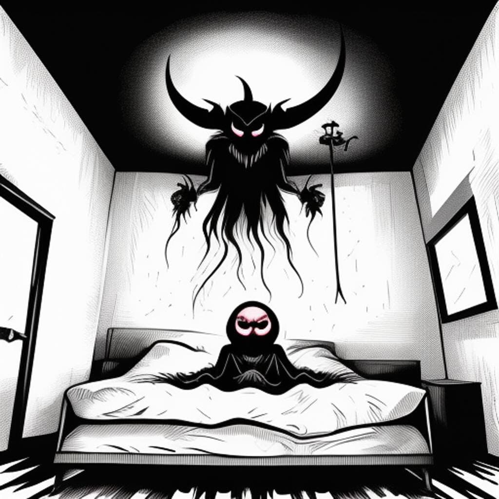 i miei sogni tipo dopo aver guardato un horror