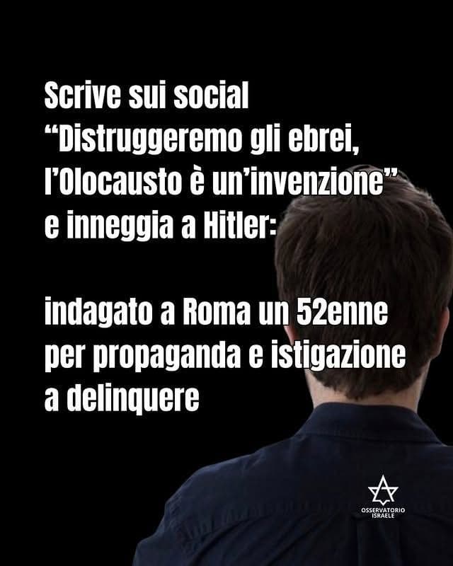 Questa guerra ha fatto uscire gli antisemiti dalle fogne. In questo caso non è un pro pal ma un neonazista suprematista, ma tanto sono la stessa cosa