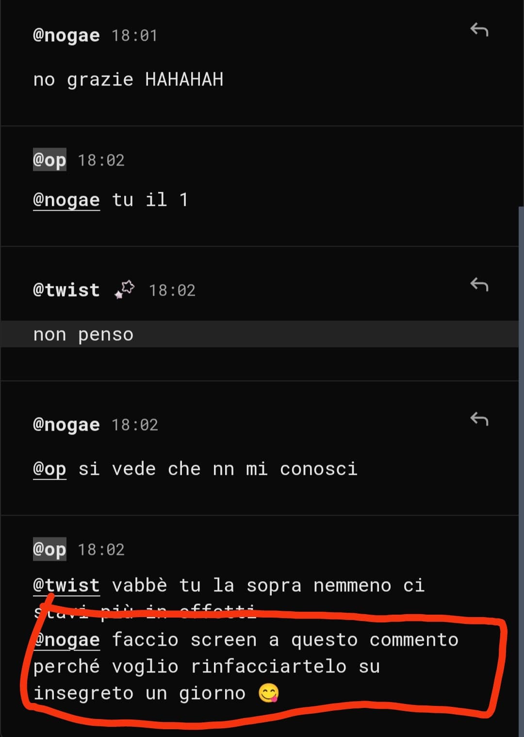 Ora parlo io! Sputtano nogae (di nuovo)