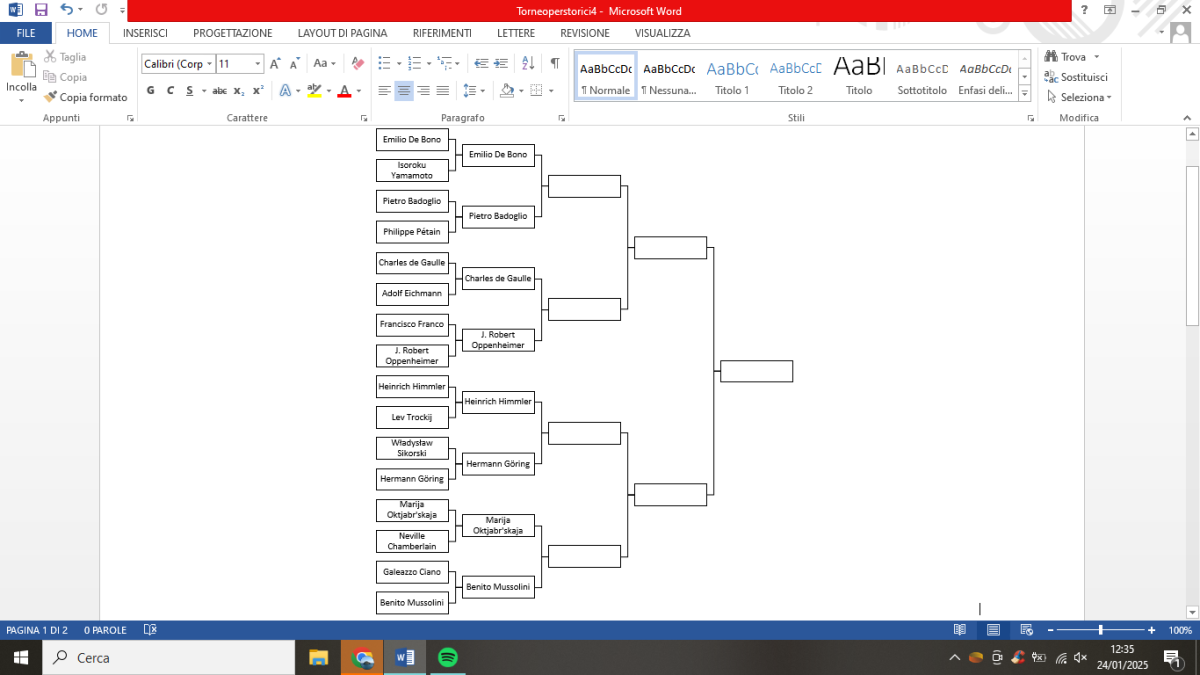 Secondo round: Charles de Gaulle vs J. Robert Oppenheimer