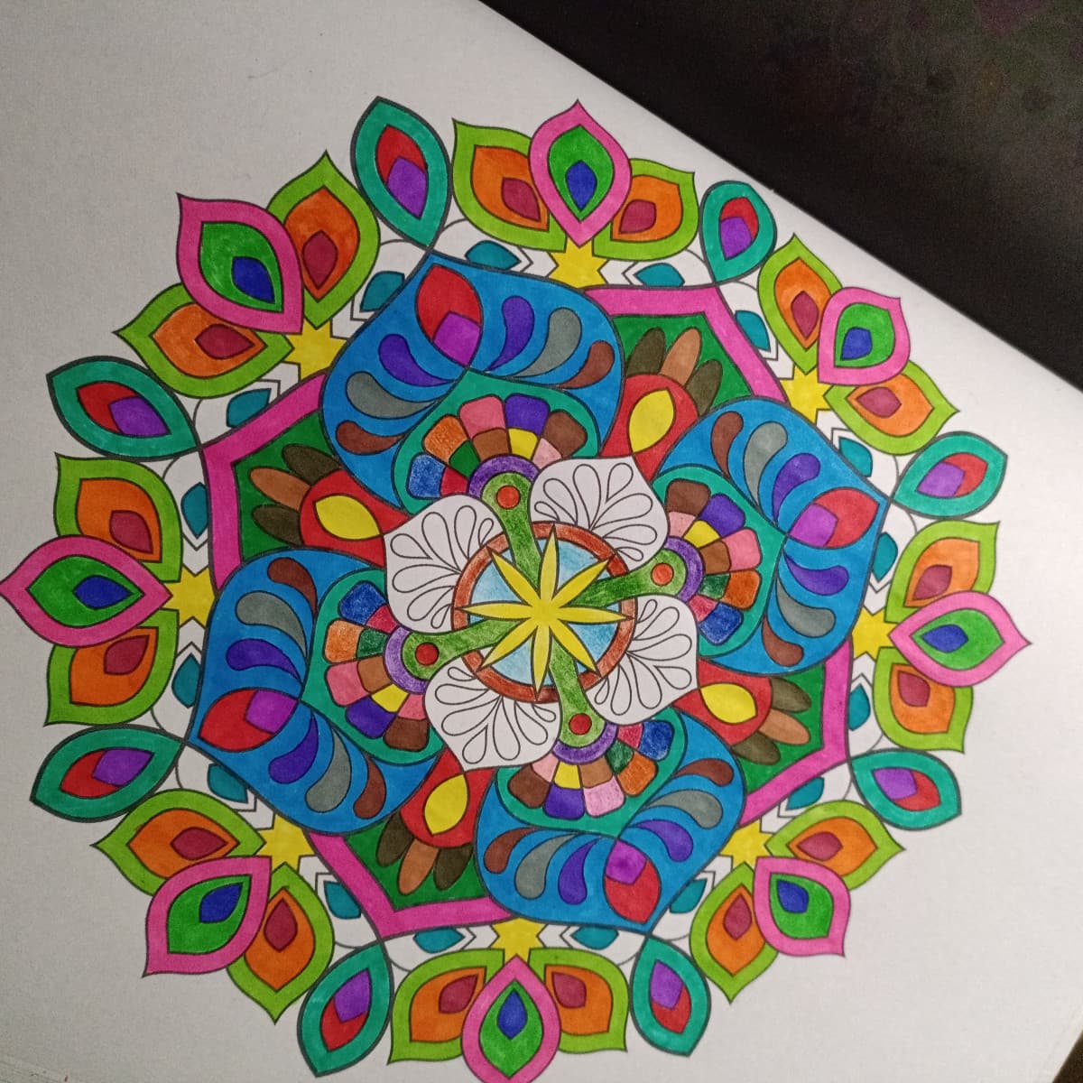 Dopo penso che lo riposto piú colorato
