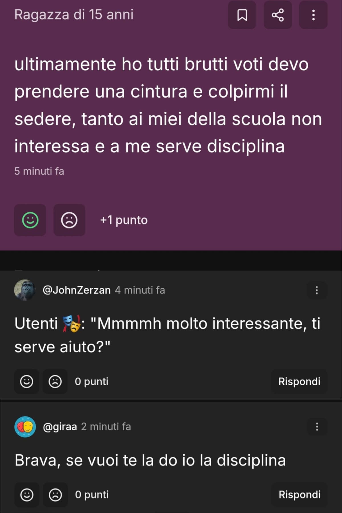 "Congratulazioni, sei un profeta"