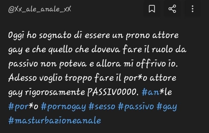 Era un prono attore, poi si è alzato