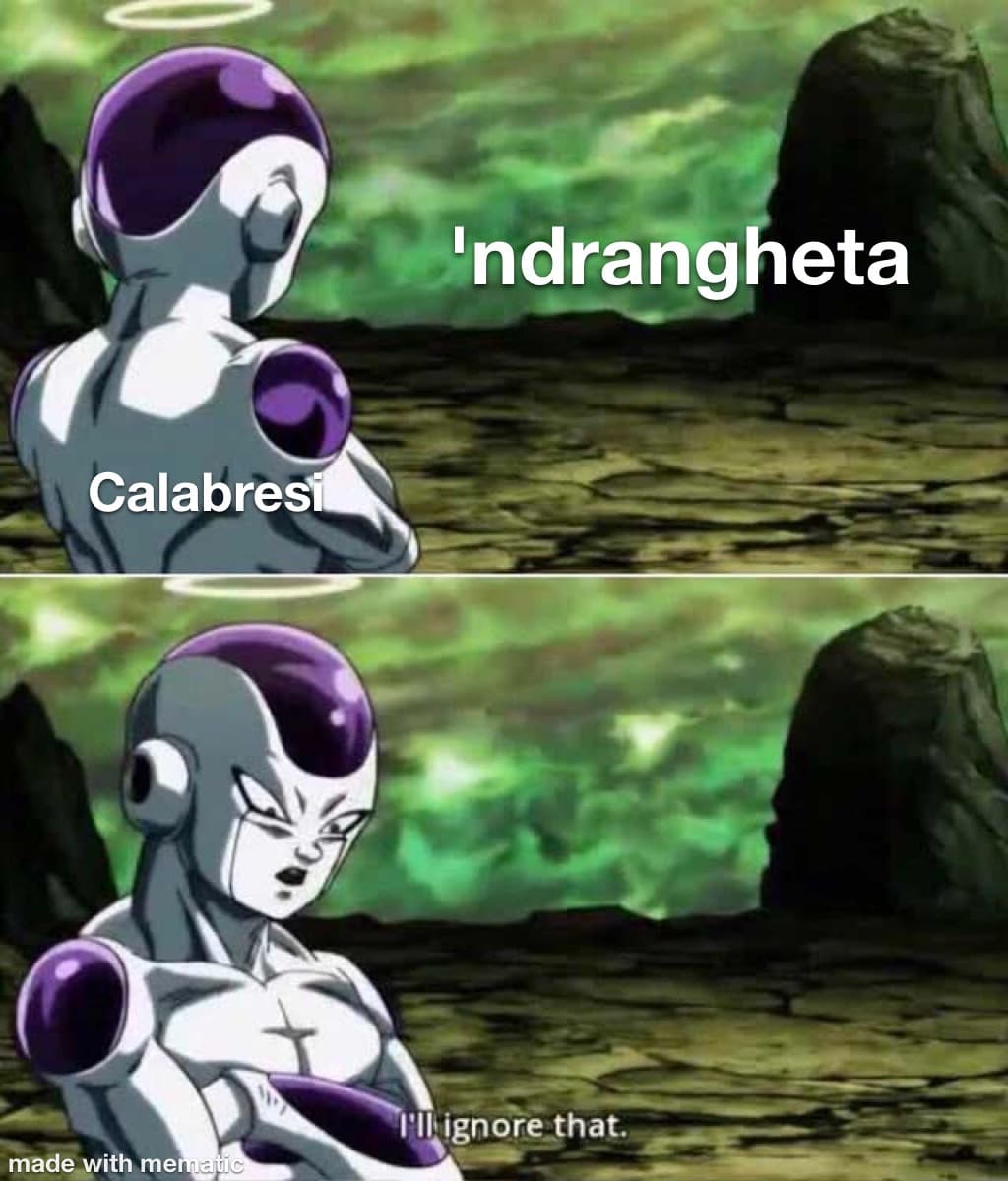 Sono calabrese anch'io non fate i permalosi compaesani