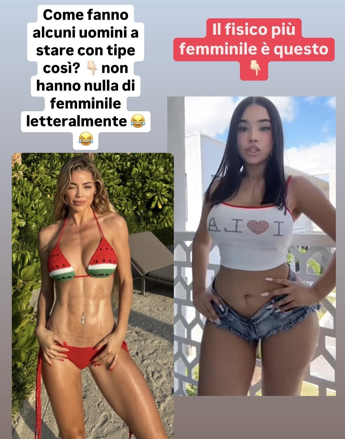 La 2 rappresenta la femminilità